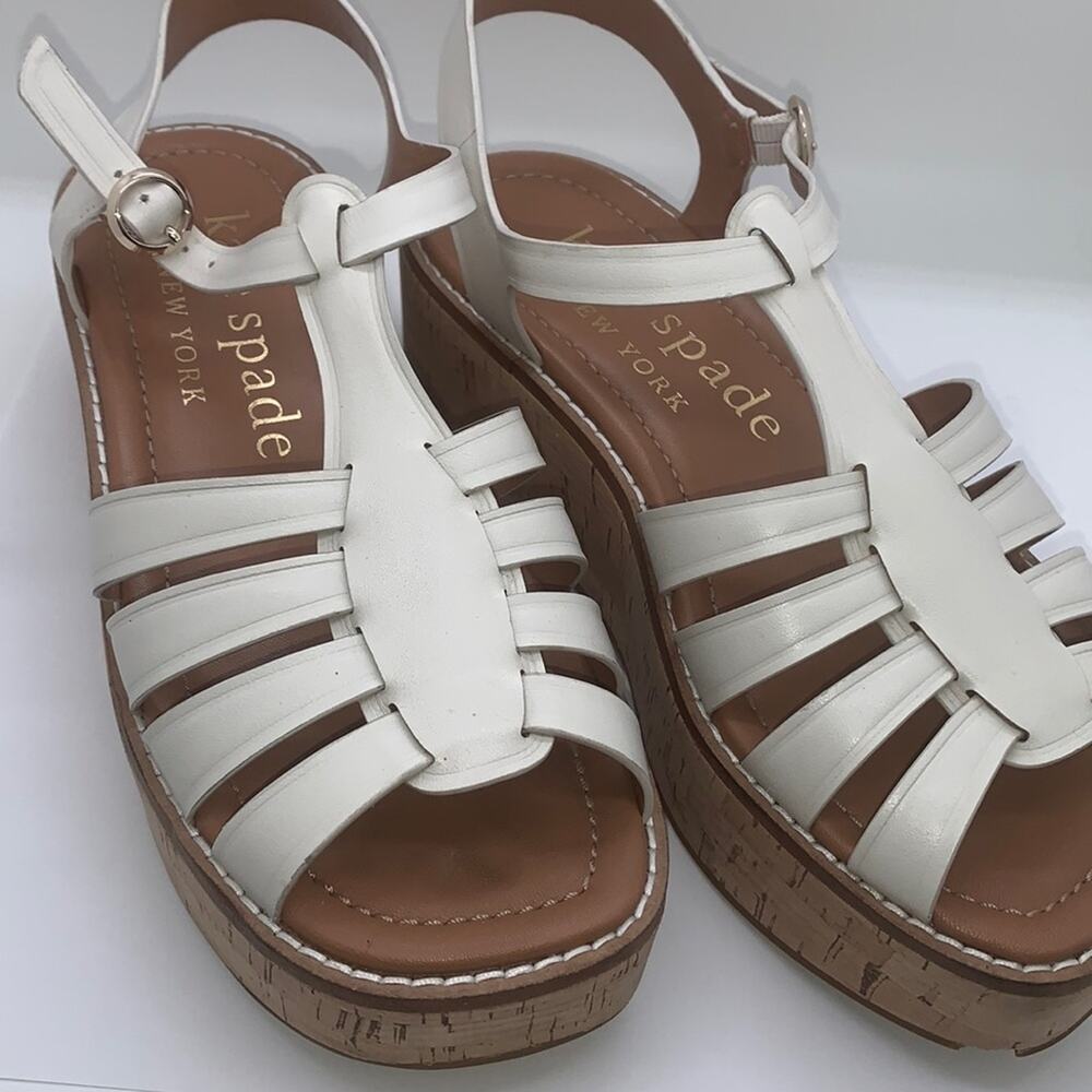 KATE SPADE Mabel Platform Wedges 6.5